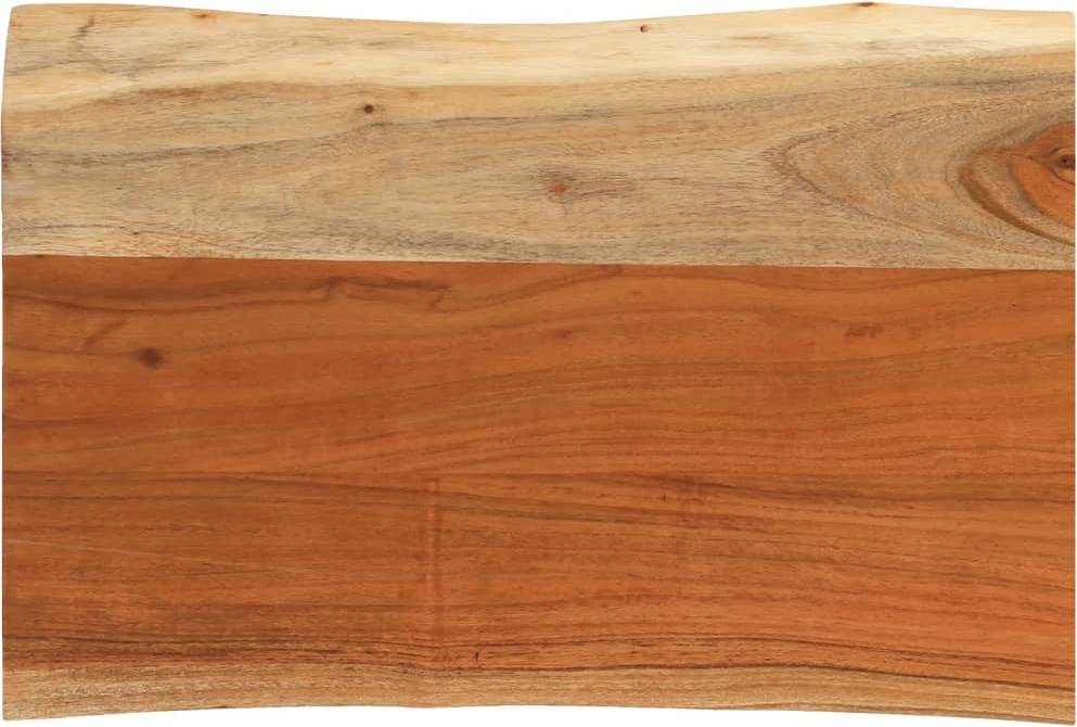 vidaXL Replacement Rectangular Solid Wood Acacia Live Edge