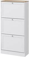 Homcom Cabinet with 3 Narrow Shoe Rack