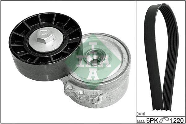 INA V-Ribbed Belt Kit