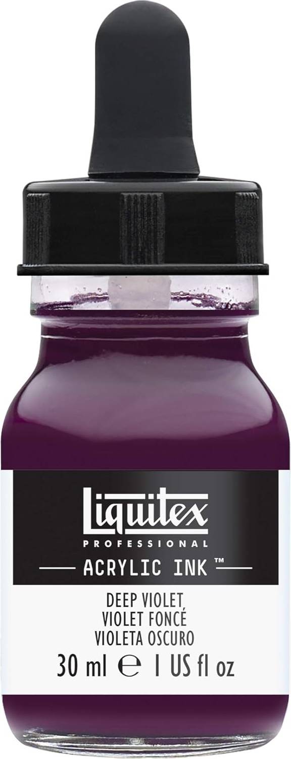 Acrylic Ink Deep Violet 30ml