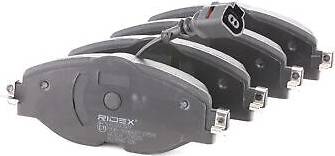 Ridex Brake Pad Set Front Axle
