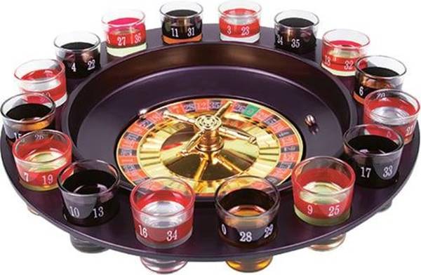 Shot roulette Fizz Creations Party Roulette Drinking Game