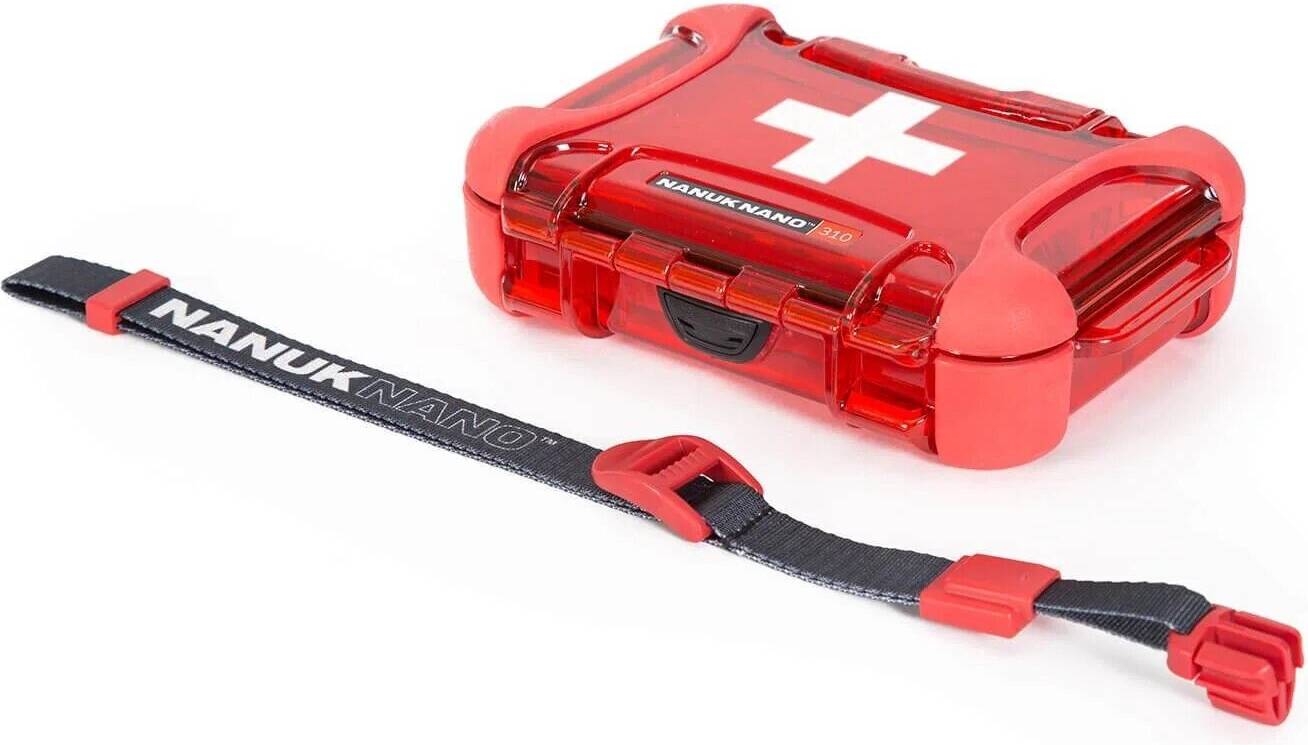 Case 310 Empty First Aid Logo Red