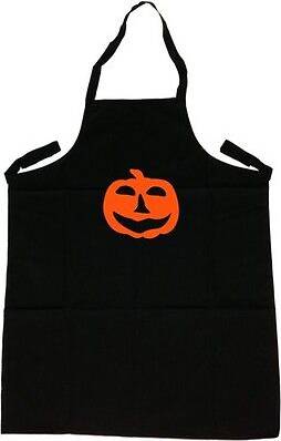 TeeTreeDesigns Pumpkin halloween Apron Orange