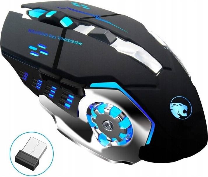 Zenwire Mouse Da Gioco Wireless RGB Ricaricabile