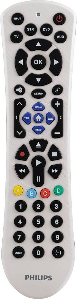 Philips universal remote Philips 4-Device Universal Remote Control Pearl
