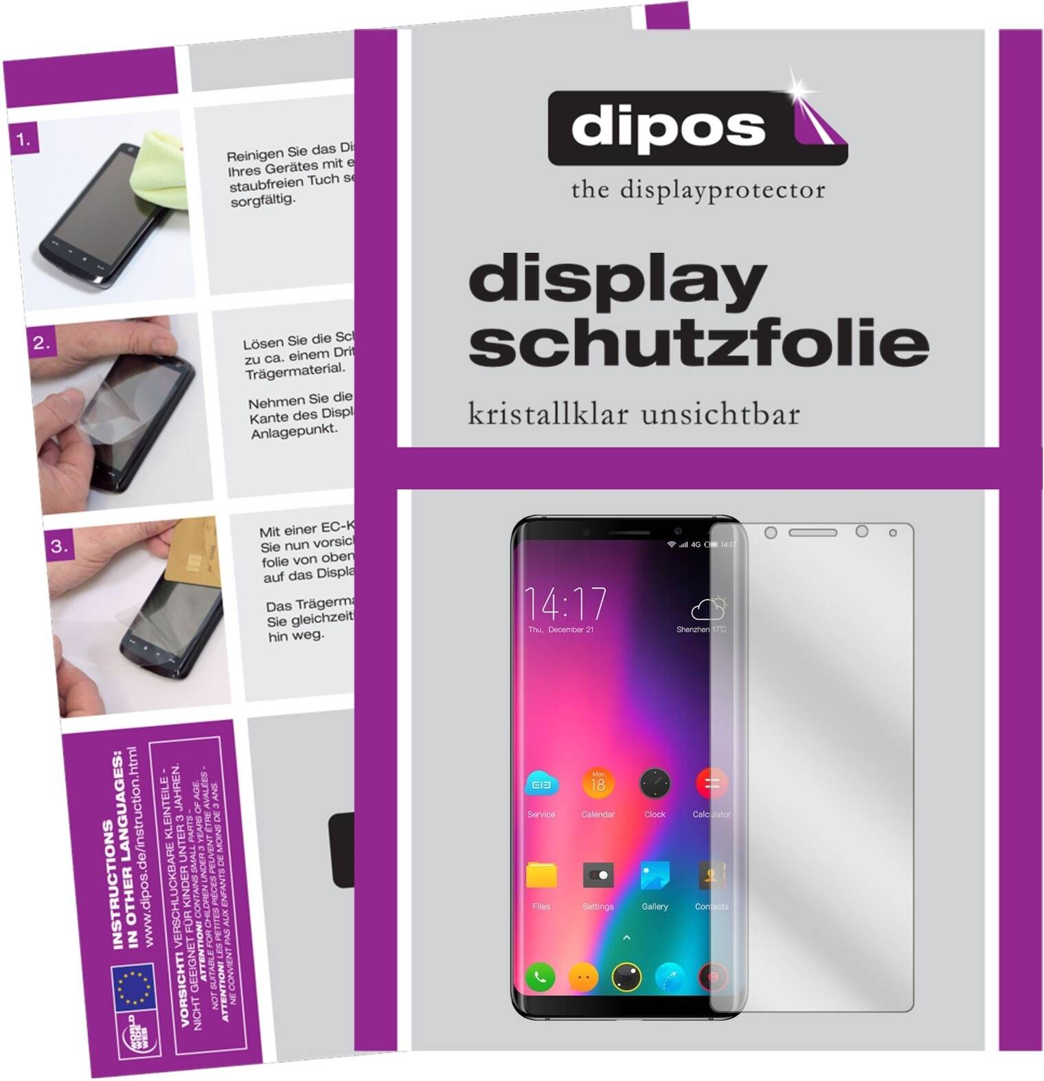 Dipos Screen Protector For Elephone U Pro
