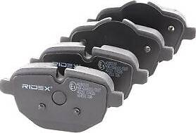 Ridex 402B0318 Brake Pad Set Rear Axle