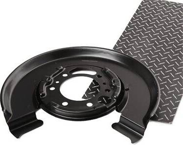 Ridex Brake Disc Back Plate Rear Axle Right