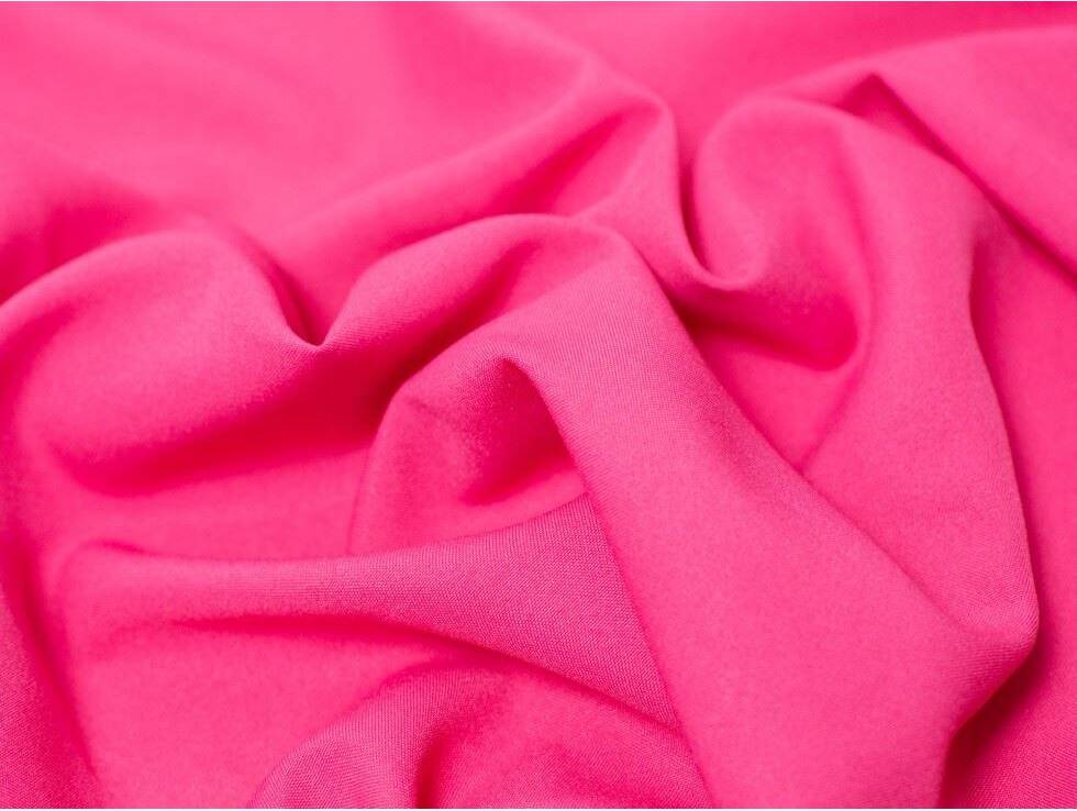 Minerva Core Range Burlington Polyester Suiting Fabric Fuchsia Metervara Rosa