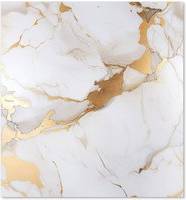 Warren Reed Marble With Gold Kitchen Splash Guard