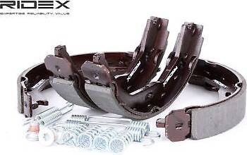 Ridex Handbrake Shoes Rear Axle