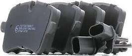 Ridex Brake Pad Set Rear Axle With Wear Warning Contact