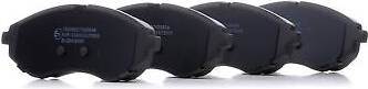 Ridex Brake Pad Set Front Axle
