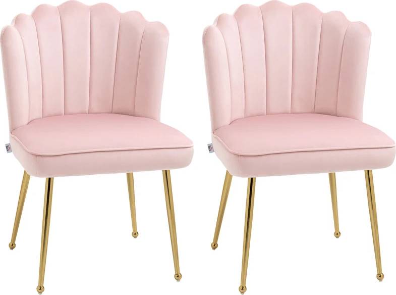 Homcom Shell Pink