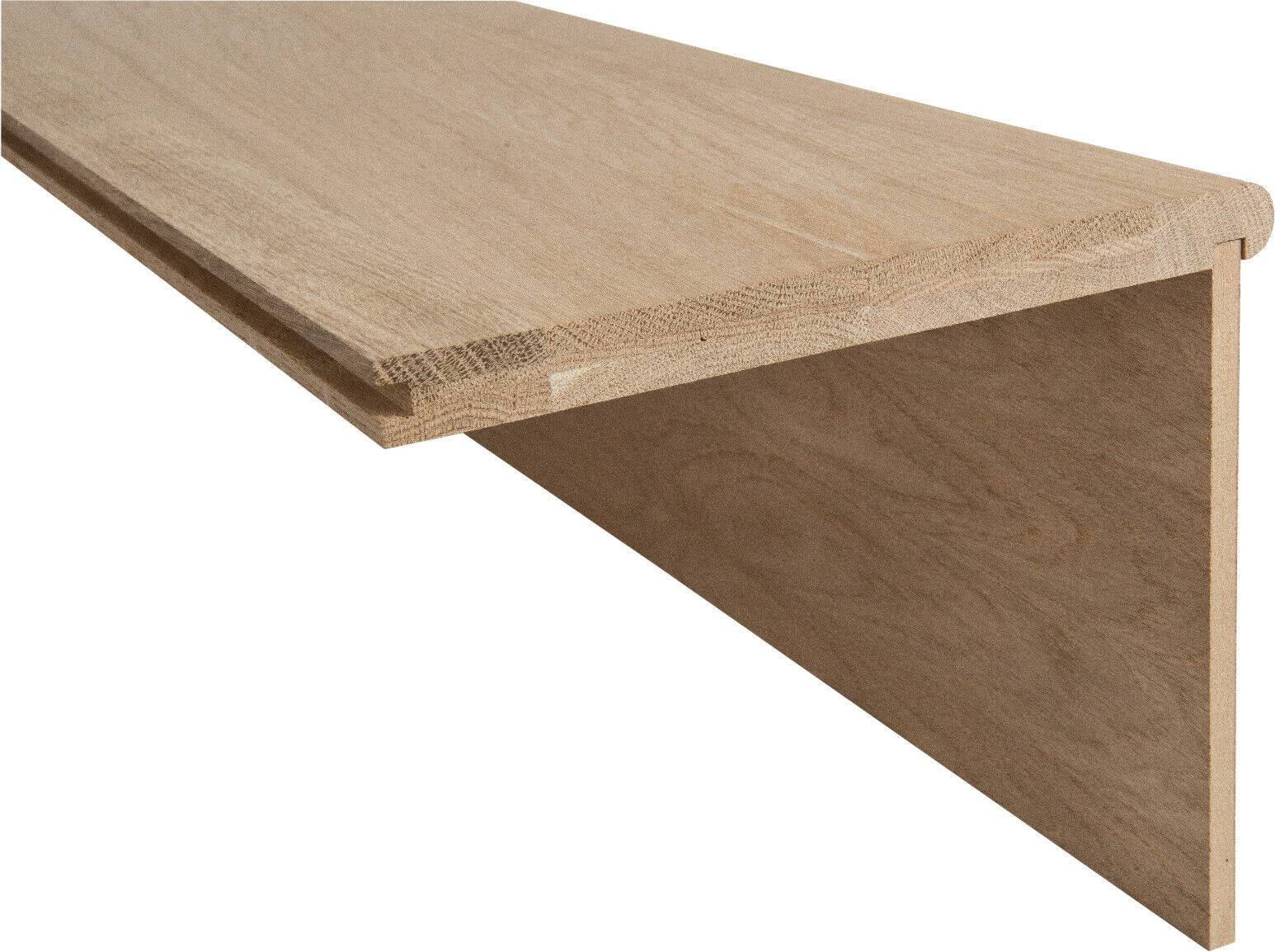 Basics staircase cladding stair cladding set oak tread and riser