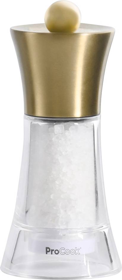 Procook ProCook Tableware Gold Salt Mill