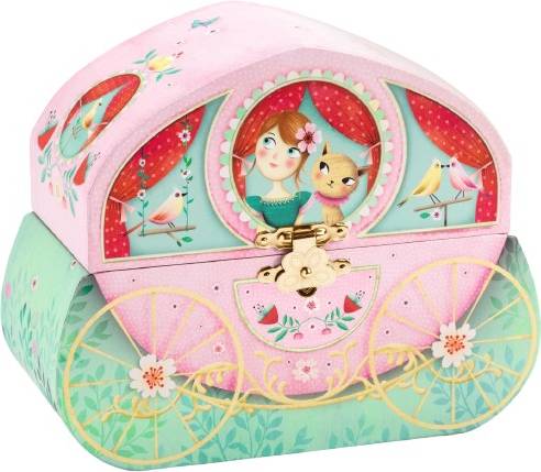 Jewelry Box with Music Carrige Ride