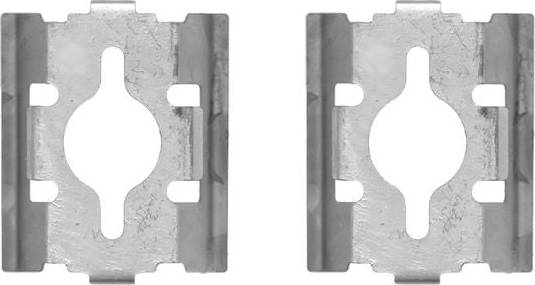 Car brake pads and disc Bosch Accessory Kit Disc Brake Pads