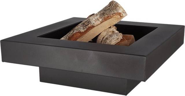 Esschert Design Black Square Fire Pit Bowl