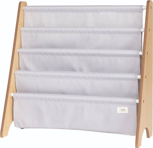 3 Sprouts Recycled Fabric Book Rack
