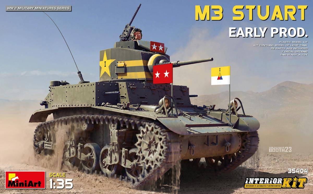Miniart 1:35 M3 Stuart Interior Kit