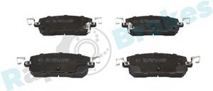R-P1685 Brake Pad Set Front Axle