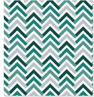 Warren Reed Geometric Retro Vintage Chevron Pattern Kitchen Splash Guard