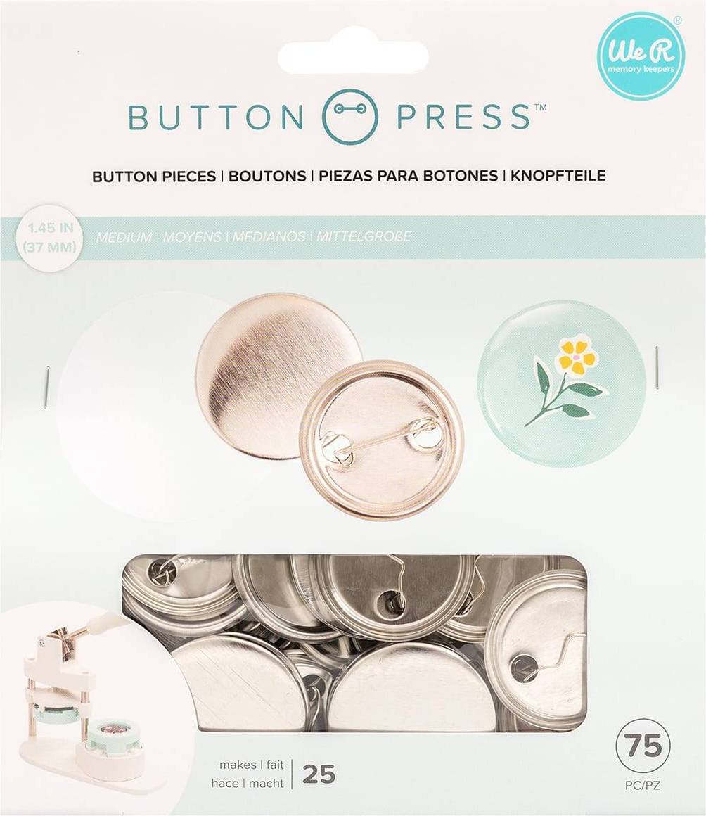 We R Memory Keepers Button Press Refills Medium