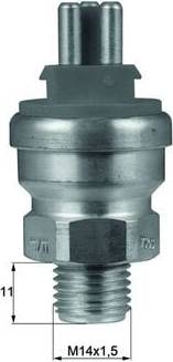 Temperature Switch Radiator Fan TSW 35