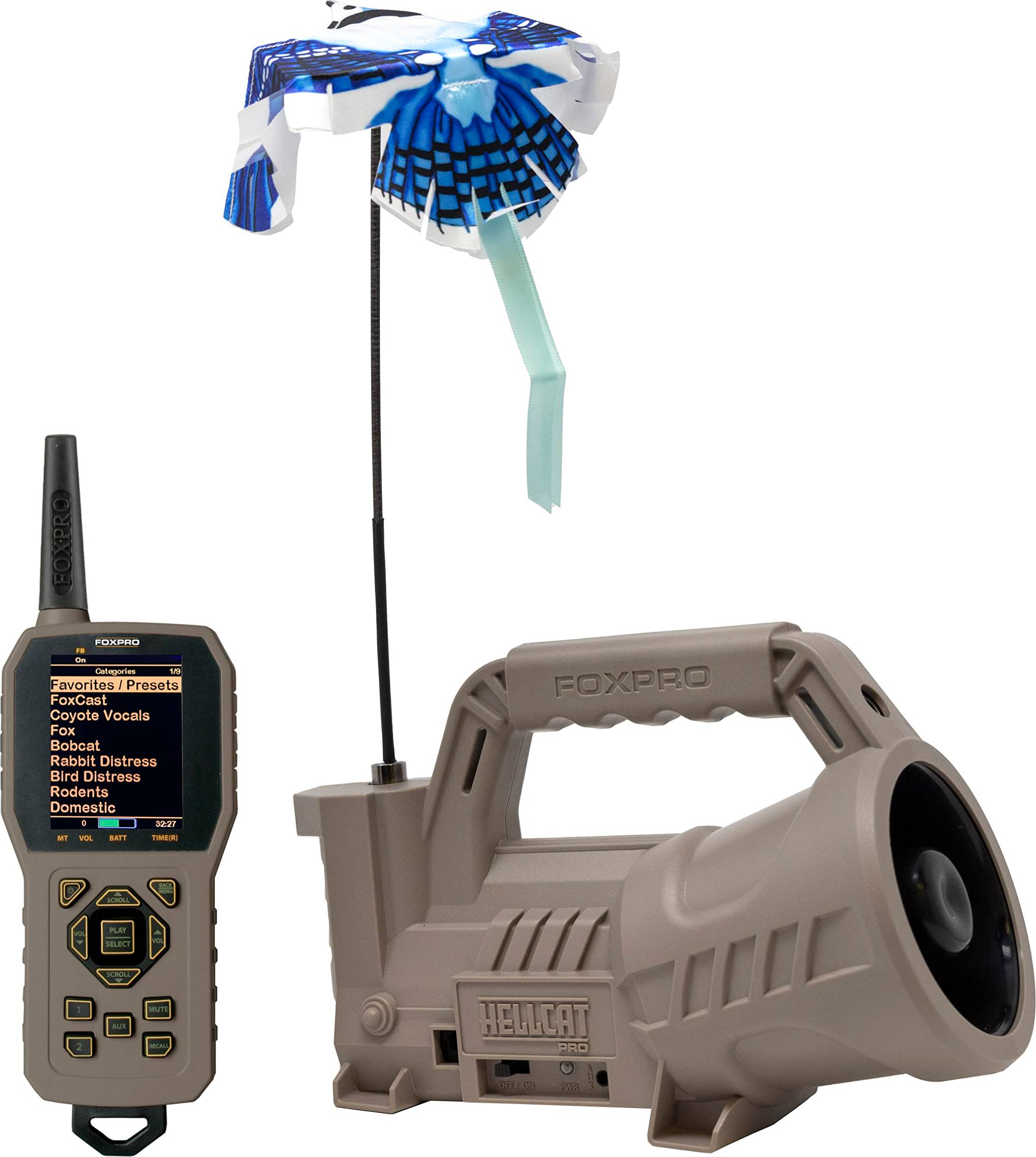 Foxpro Hellcat PRO Electronic Predator Call - Remote Operated, Programmable, American Made