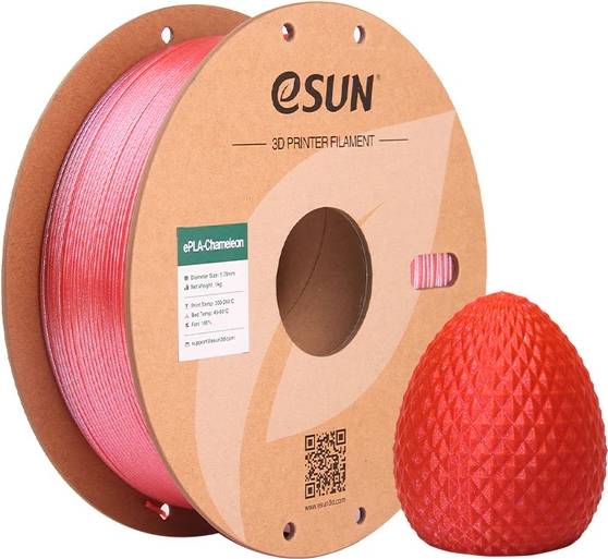 eSUN ePLA-Chameleon Raspberry Red 1.75 mm 1000 g