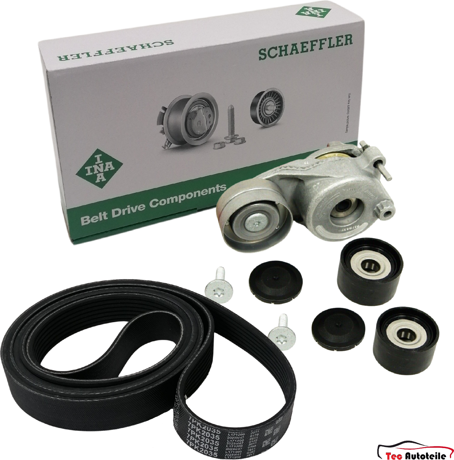 INA V-Ribbed Belt Kit