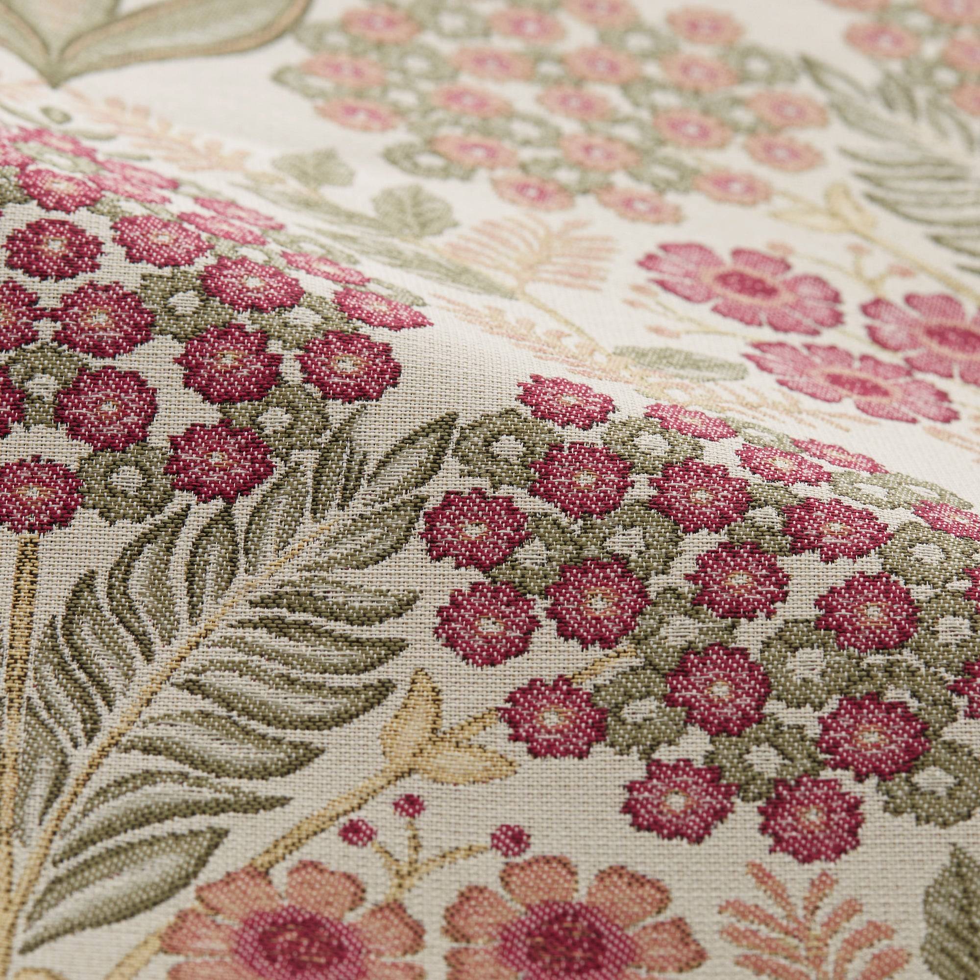 Dunelm Wilmington To Measure Wilmington Raspberry Fabrics Red