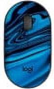 Logitech M340 Design Collection Wireless Mouse Blue Galaxy