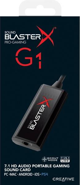 Sound BlasterX G1