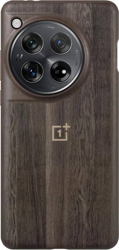 OnePlus Walnut Texture Bumper Case for OnePlus 12