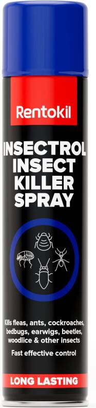 Rentokil Fs138 Insectrol Insect Killer Spray 600Ml Rklfs138