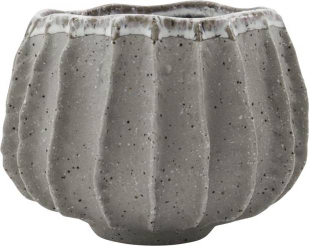 House Doctor Shell Pot Grey