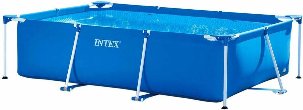 Intex Rectangular Frame Pool 3x2x0.75m