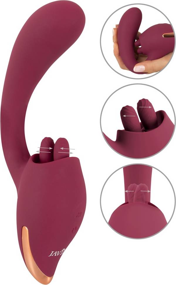 Javida 2 Function Vibrator Purple Lila