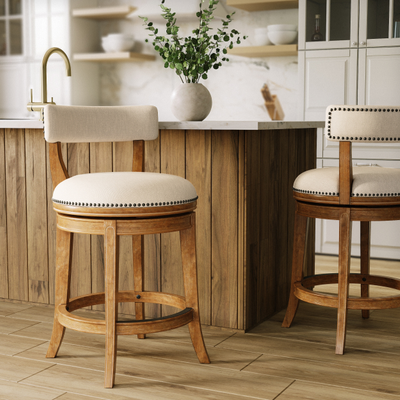 Home goods bar stools New Ridge Home Goods Pasha Swivel Seating Stool