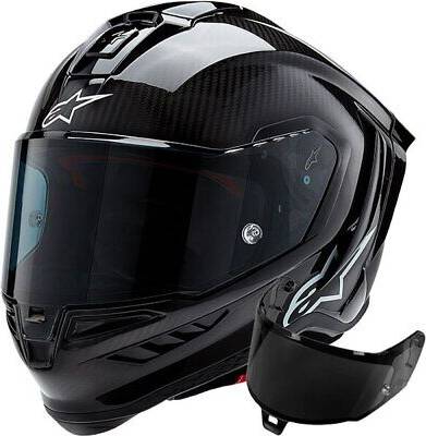 Alpinestars supertech r10 Alpinestars Supertech R10 Solid Motorrad Helm Schwarz