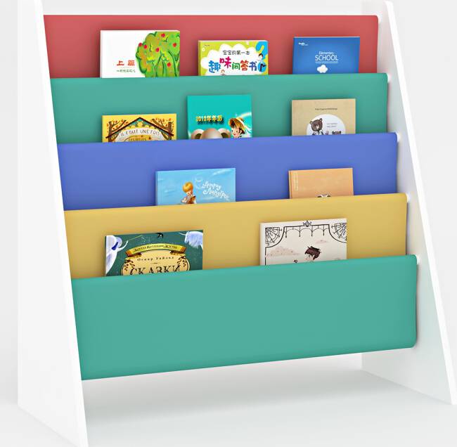 Children's Book Shelf Storage Rack Organizer Bookcase