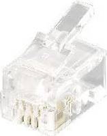 Telephone Plug, RJ11, 4P4C