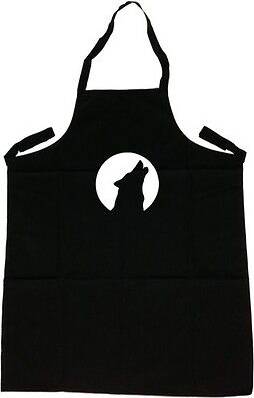 TeeTreeDesigns Wolf howl Apron