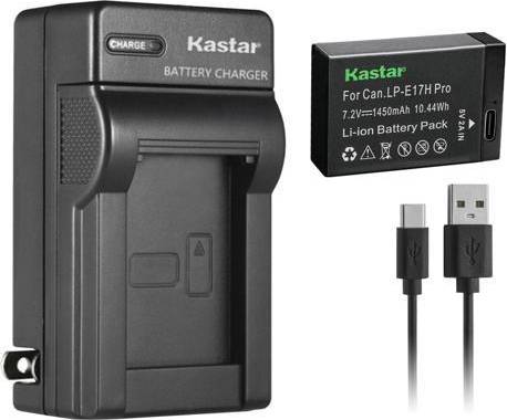 Eos r8 Kastar 1-Pack LP-E17H Pro Battery AC Charger EOS R8 R50