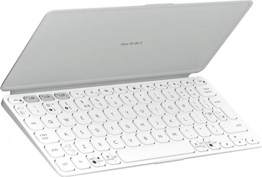 Logitech Keys-To-Go 2 Tablet Keyboard Pale Gray