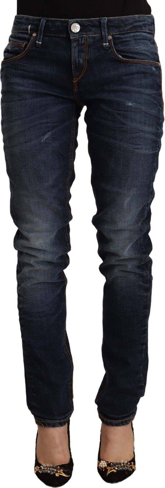 ACHT Rak Ben Jeans - Mörkgrå