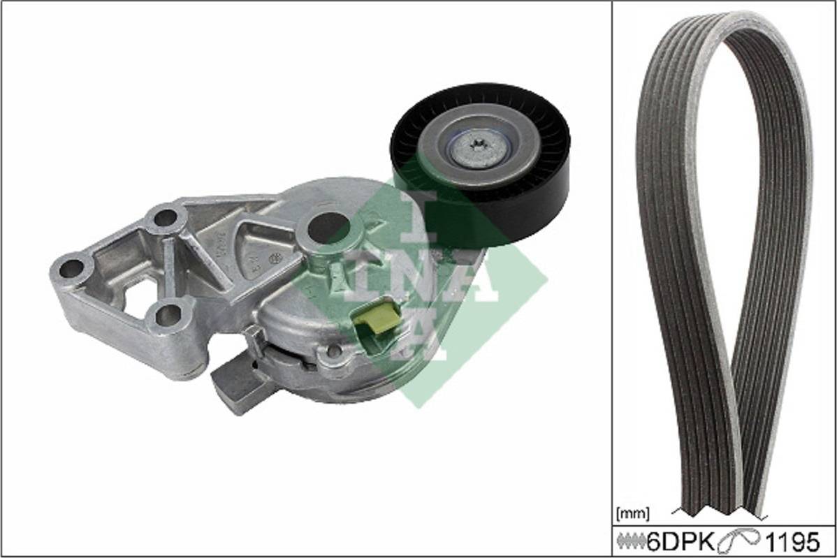 INA V-Ribbed Belt Kit